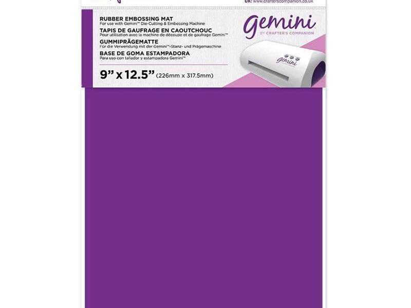 Gemini Rubber Embossing Matt