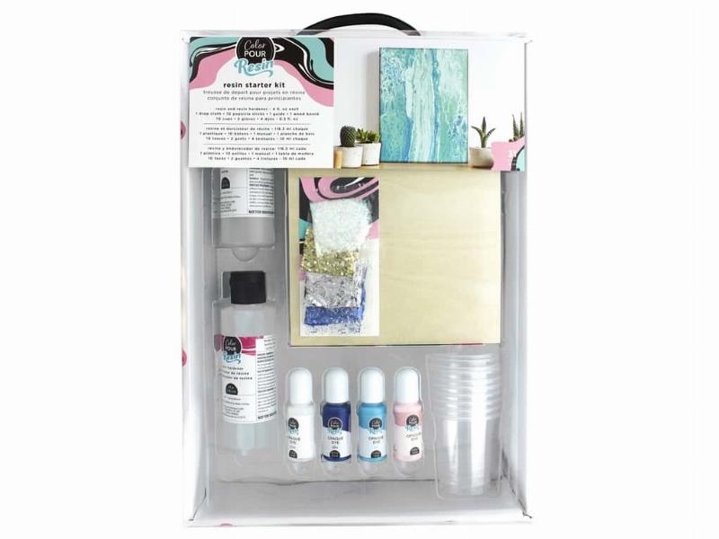 American Crafts Color Pour smola set