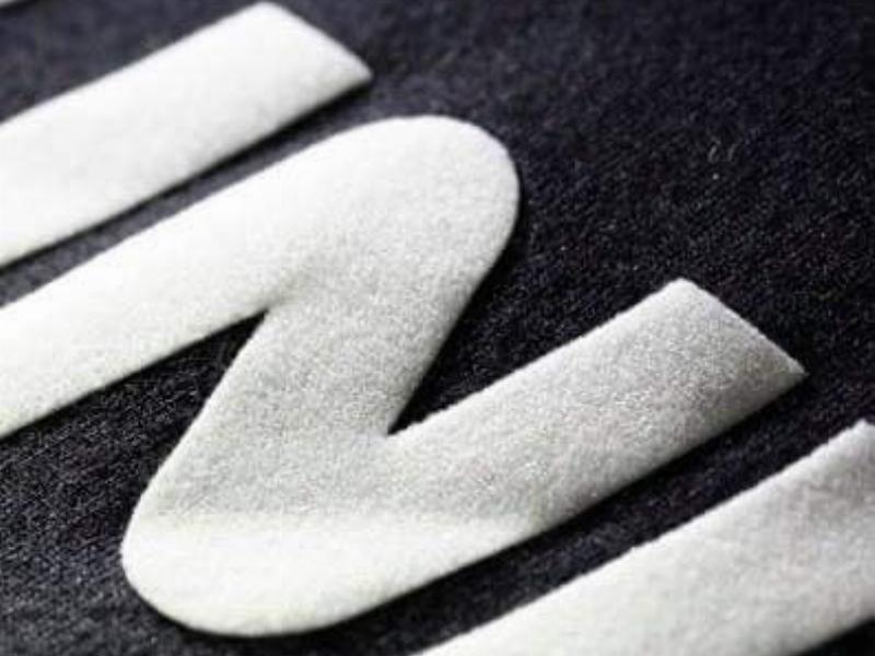 Flok folija za tekstil White/Black