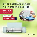 Cricut Explore 3 + samolepljiva podloga sada po AKCIJSKOJ CENI!